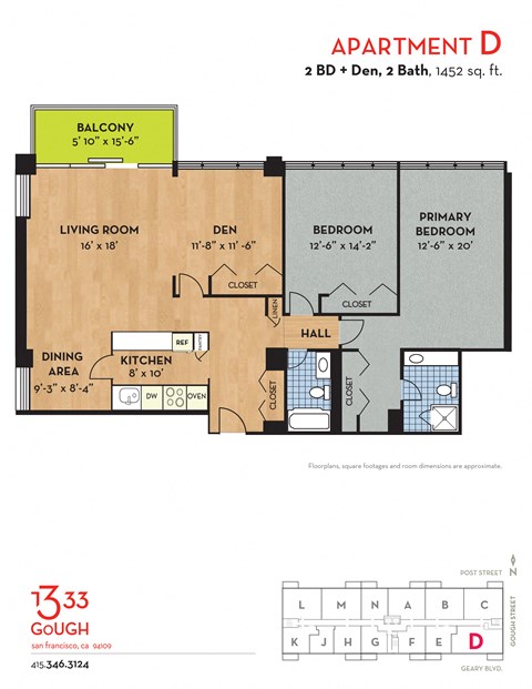 D two bedroom two bathroom